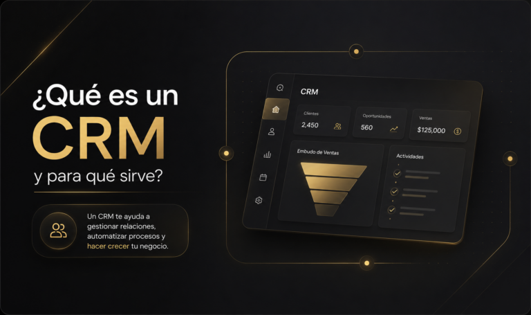 ¿Qué es un CRM?