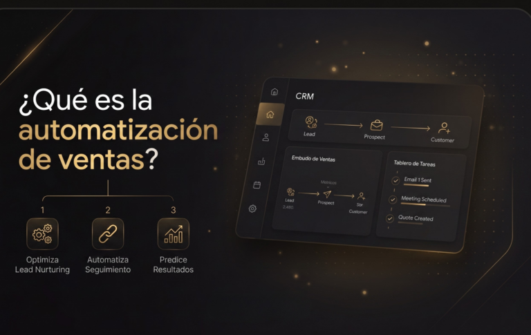 ¿Qué es la automatización de ventas?