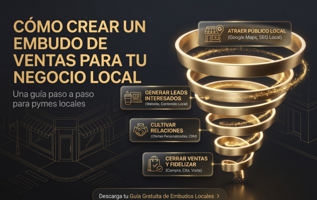 Cómo Crear un Embudo de Ventas para tu Negocio Local
