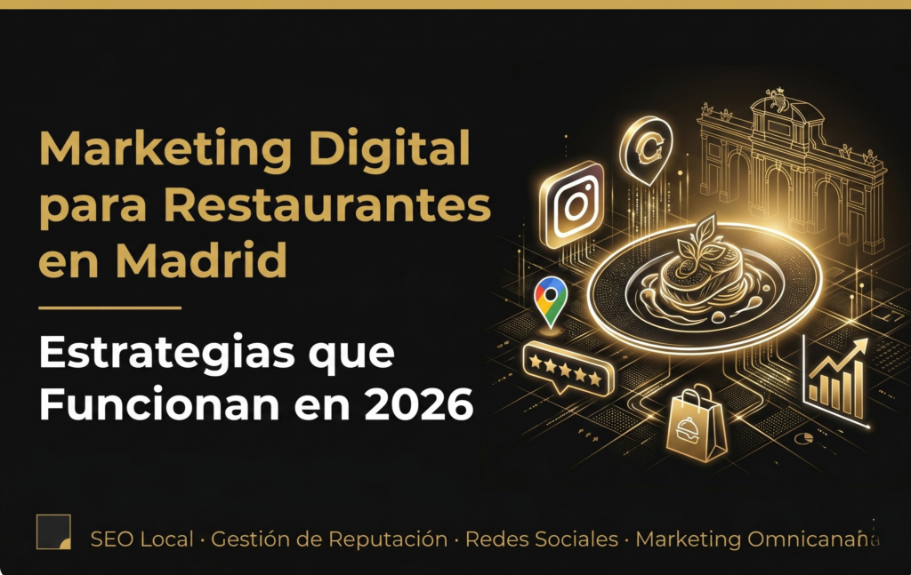 Marketing Digital para Restaurantes en Madrid: Estrategias que Funcionan en 2026