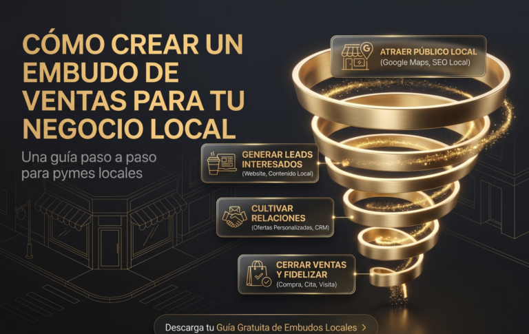 Cómo Crear un Embudo de Ventas para tu Negocio Local